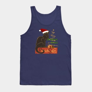 Joyeux Noel Le Chat Noir Christmas Spoof v2 Tank Top